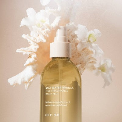 Saltair Fine Fragrance Body Mist Spray - Salt Water Vanilla - 8 fl oz
