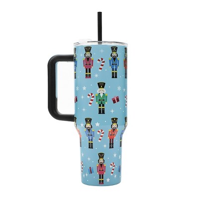 Nutcrackers Vacuum Insulated 40 Oz. Stainless Steel Tumbler