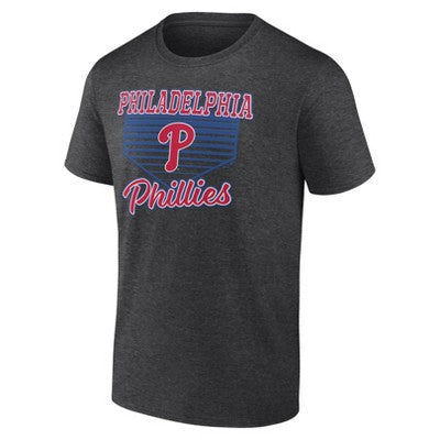 MLB Philadelphia Phillies Men's Gray Core T-Shirt - L
