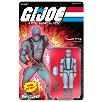 Super7 - Super7 - G.I. Joe - ReAction+ Wv6 - Snake Eyes (Red Glow, Crystal Poison)