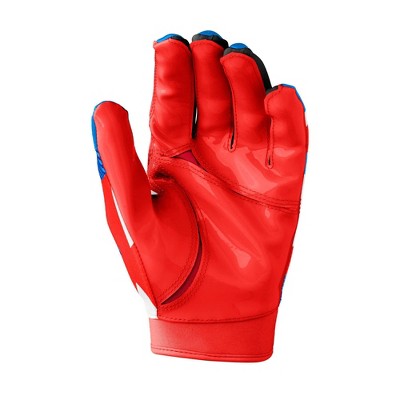 NFL Youth Ignition Receiver Football Gloves - S/M Red/White/Blue
