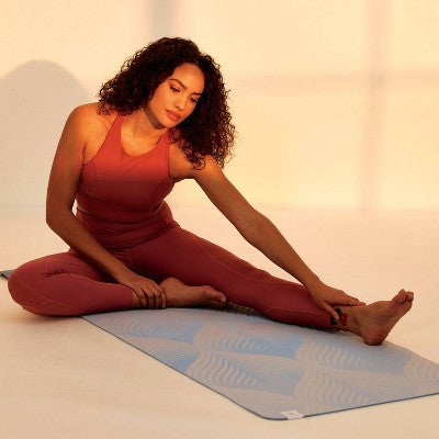 Gaiam Studio Select Studio Flow Yoga Mat - Blue - (6mm) (LOCAL PICKUP ONLY)