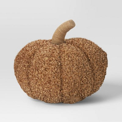 Teddy Boucle Shaped Pumpkin Tan - Threshold
