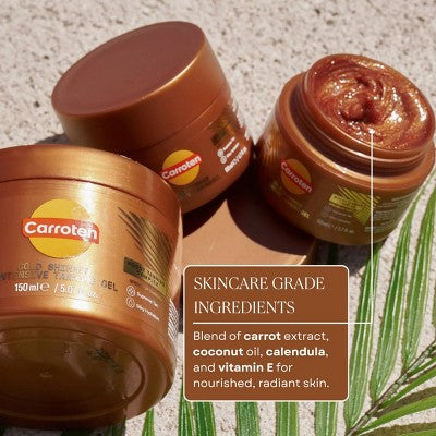 Carroten Gold Shimmer Intensive Tanning Gel Mini - 1.7 fl oz