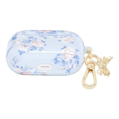 LoveShackFancy x Target - Case-Mate Everblooming Rosettes AirPods Pro 3 Protective Case Whisper Blue