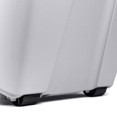 Hefty 28gal Max Tote Wheel: Polypropylene Storage Bin with Lid, Locking Handles & Wheels, Universal Utility Tubs, Gray (LOCAL PICKUP ONLY)
