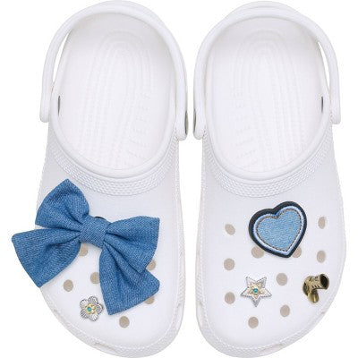 Crocs Adult Jibbitz Denim Cowgirl Shoes Accessories - Multicolor 5pk