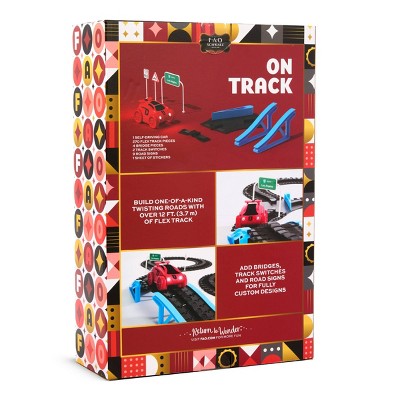 FAO Schwarz Vehicle Playset with DIY Track