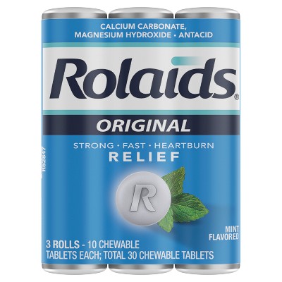 Rolaids Original Chewable Tablet - 30ct