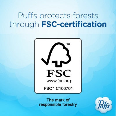 Puffs Plus Lotion Facial Tissue - Exclusive Designs - 6pk/72ct