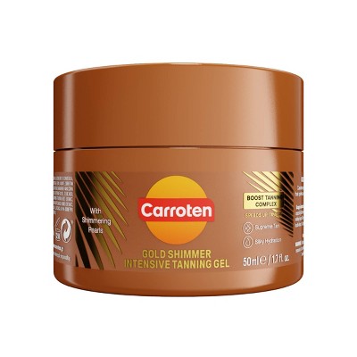Carroten Gold Shimmer Intensive Tanning Gel Mini - 1.7 fl oz