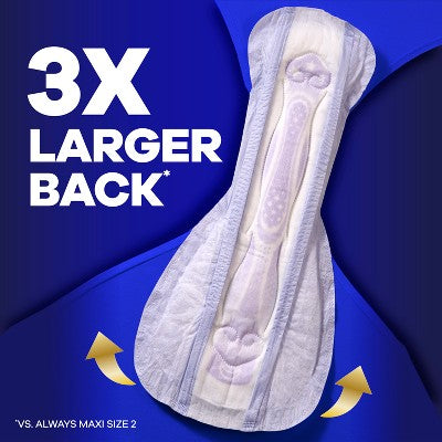 Always Maxi Protexr Overnight Heavy Extra Long Menstrual Pads - 21ct