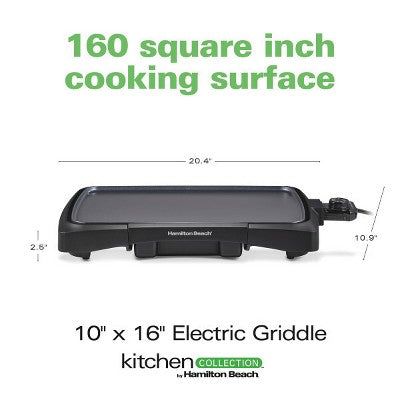 Kitchen Collection By Hamilton Beach Griddle 38523KC