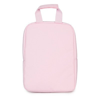 JanSport Big Break FX Insulated Dual Compartment Lunch Bag - Embroidered Bow Light Pink