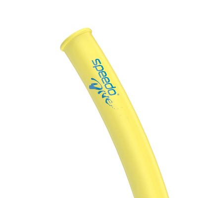 Speedo Kids' Classic Surf Gazer Mask Snorkel Set - Yellow/Blue: Ages 3-6, Polycarbonate