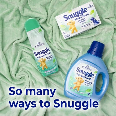 Snuggle + Super Fresh Morning Breeze Liquid Fabric Softener - 66 fl oz