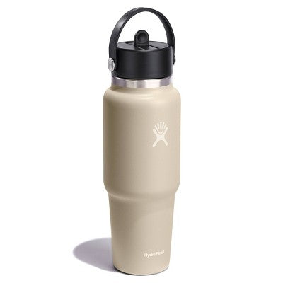 Hydro Flask 32oz Wide Mouth Flex Straw Travel Bottle - Oat