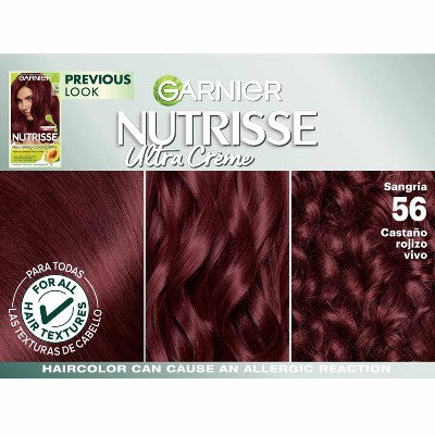 Garnier Nutrisse Nourishing Permanent Hair Color Creme - 56 Medium Reddish Brown