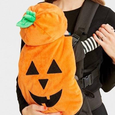 Baby Pumpkin Halloween Costume Infant Carrier and Hat - Hyde & EEK! Boutique: 6-24 Months Size