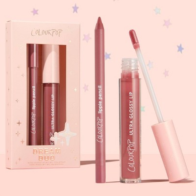 ColourPop Ultra Glossy Lip + Lippie Pencil Kit - Dream Duo - 0.145oz