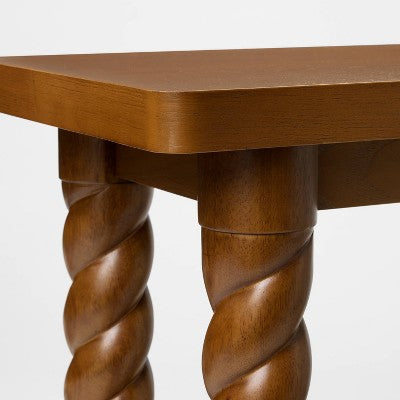 60'' Console Table with Braided Legs - Threshold designed with Studio McGee (LOCAL PICKUP ONLY)