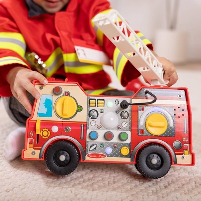 Melissa & Doug Lights & Sounds Fire Truck Activity Board
