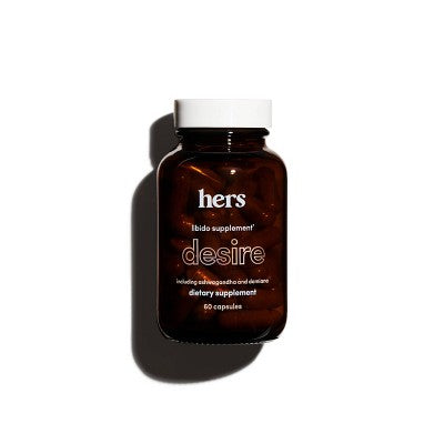 hers Desire Libido Supplement Capsules - 60ct