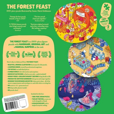 Magic Puzzle Company The Forest Feast Jigsaw Puzzle - 1000pc