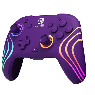 Afterglow Wave Wireless Motion Plus Nintendo Switch Controller Purple
