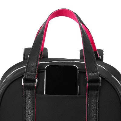 Sarah Jessica Parker 16" Backpack - Black/Candy