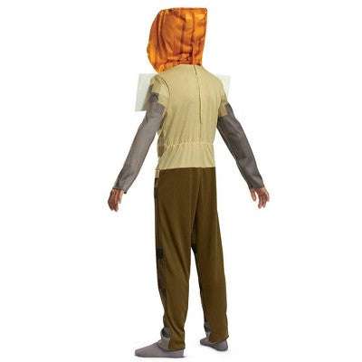 Kids' Minecraft Hooded Halloween Costume Jumpsuit Classic Husk Jack O'Lantern 4-6