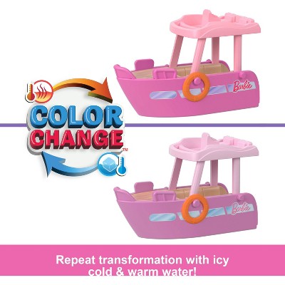 Barbie Mini BarbieLand Doll & Vehicle Set with 1.5" Doll & Dream Boat