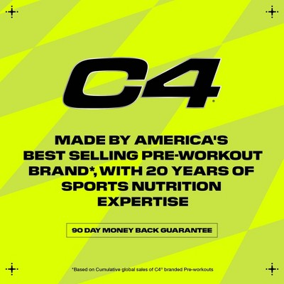 Cellucor C4 Sport Strength Pre-Workout - Hawaiian Punch Berry Blue Typhoon - 14.3oz/20 Servings