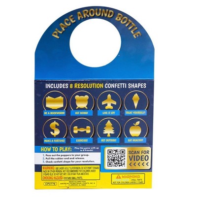 TNT Fireworks Resolution Poppers Fireworks - 8pk