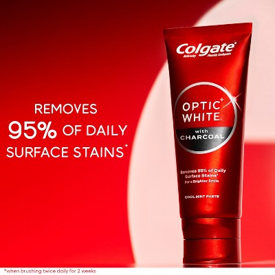 Colgate Optic White with Charcoal - 4.2oz