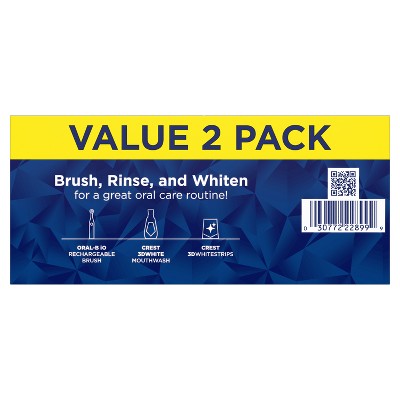 Crest 3D White Advanced Sensitivity Relief Toothpaste - 3.3oz/2pk