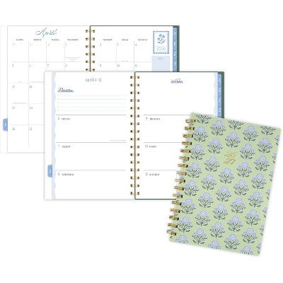 Cherrywood Lane for Cambridge 5.5"x8.5" 2026-2027 Small Weekly/Monthly Floral
