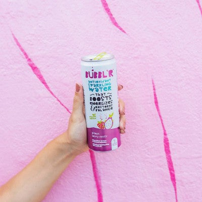 BUBBL'R Pitaya Berry Nect'r Antioxidant Sparkling Water - 6pk/12 fl oz Can