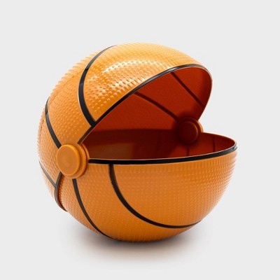 Basketball Popcorn Bucket with Slide Lid