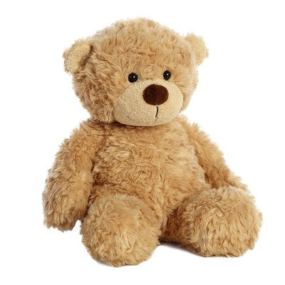 Aurora Medium Bonny Bear Snuggly Stuffed Animal Tan 10"