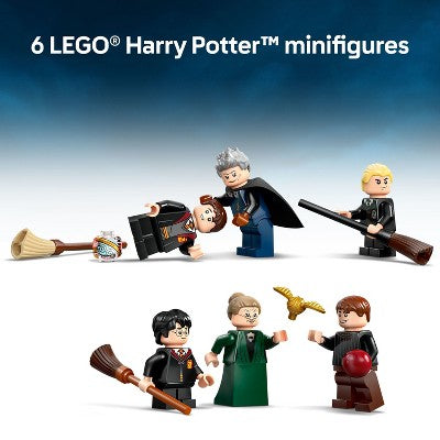 LEGO Harry Potter Hogwarts Castle Flying Lessons, Wizard Building Toy 76447