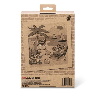 Fuggler 9.4" Vacay Vibes Munch Munch Stuffed Animal - Ginger: Monster Character Fabric Toy