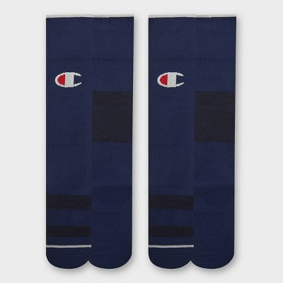 Champion Performance Soccer Socks 2pk - Navy S
