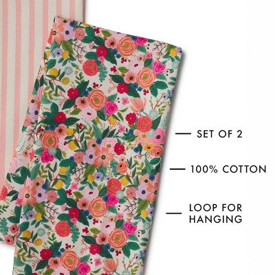Rifle Paper Co. Garden Party Tea Towel Set