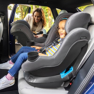 Evenflo REO by Revolve360 Rotating Convertible Car Seat with Quick Clean Cover - Danvers (LOCAL PICKUP ONLY)