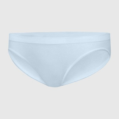Hanes Girls' 4pk Tween Seamless Bikini Underwear - Blue/Pink XL