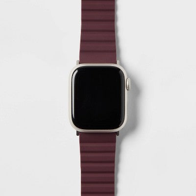 Apple Watch Silicone Magnetic Band 38/40/41mm - heyday Dark Cherry