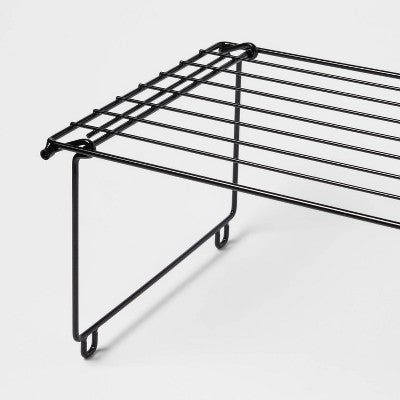 Stackable Single Shoe Rack Black - Brightroom (LOCAL PICKUP ONLY)