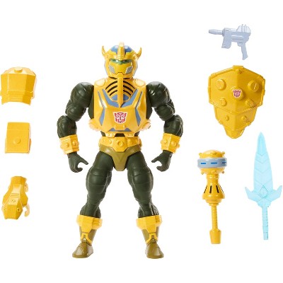 Masters of Universe Origins & Transformers Bumblebee Armor Man