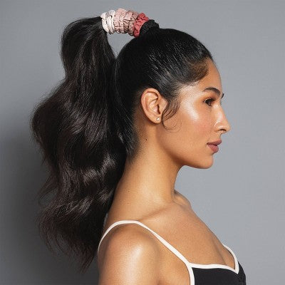 The Hair Edit Affirmation Ribbons Skinny Scrunchies - 5pk
